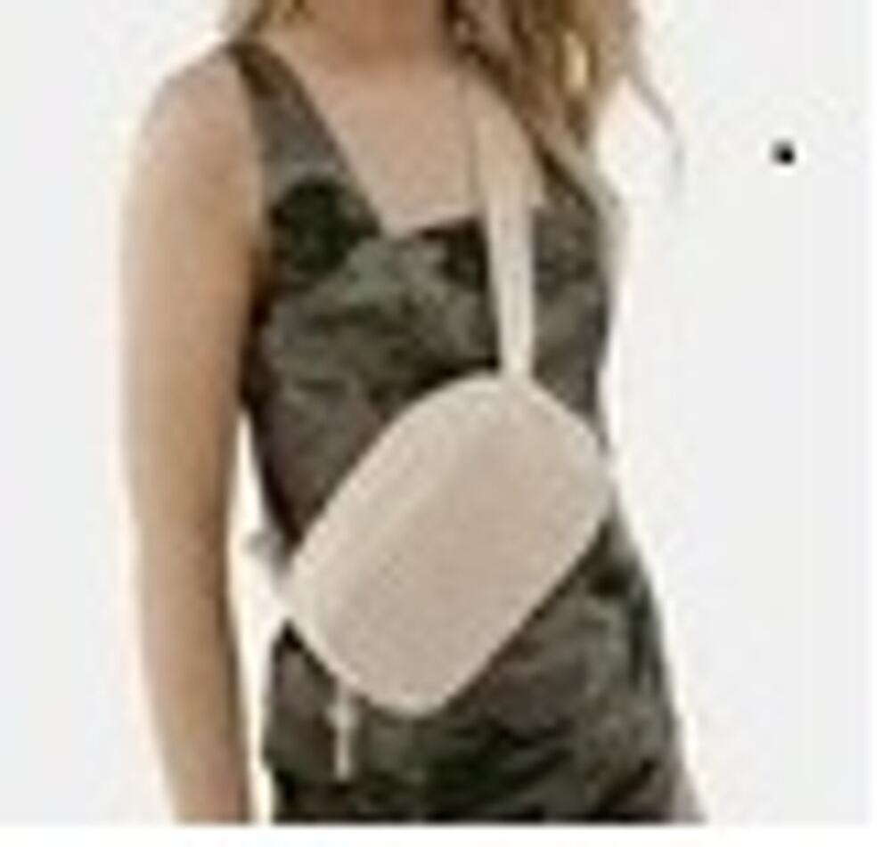 No Boundaries Tan Sherpa Fanny pack Adjustable Strap NWT